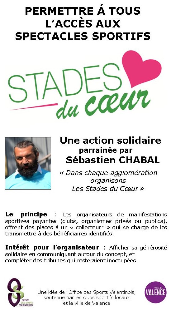 Flyer Stades du coeur